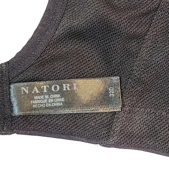 Natori Women's Black Bra Size 32D Pre Owned Condition - Picture 6 of 6